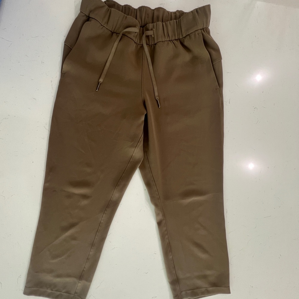 Luluemon on the fly pants a few snag marks